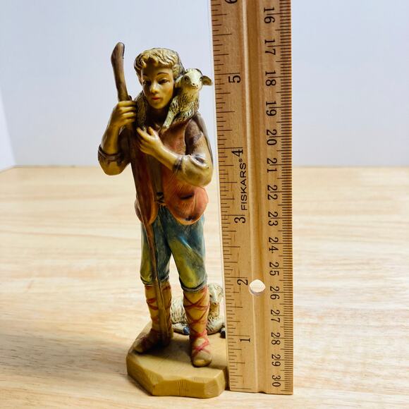 DiGiovanni Heirloom Nativity Collection Joshua Shepard Figure by Autom 1998 - Picture 4 of 5